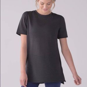 Lululemon Uncovered Tall Tee Black First Release